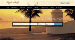 Desktop Screenshot of floridaluxuryrentals.com